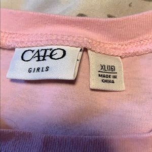 Cato Shirts & Tops - 🛍SALE Girls Cato t-shirt size xl (16) Cato Shirts & Tops - 🛍SALE Girls Cato t-shirt size xl (16)